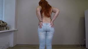 Perfect latina babe exposing big cameltoe and hard ass in very tight jeans jpg x In jeans