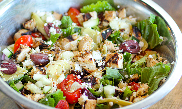First Course Salad Kitchen by null