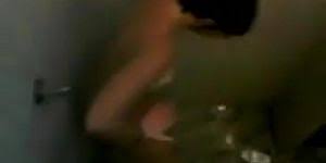 Hidden camera in the shower captures naked stepsis video at porn lib jpg x Voyeur shower