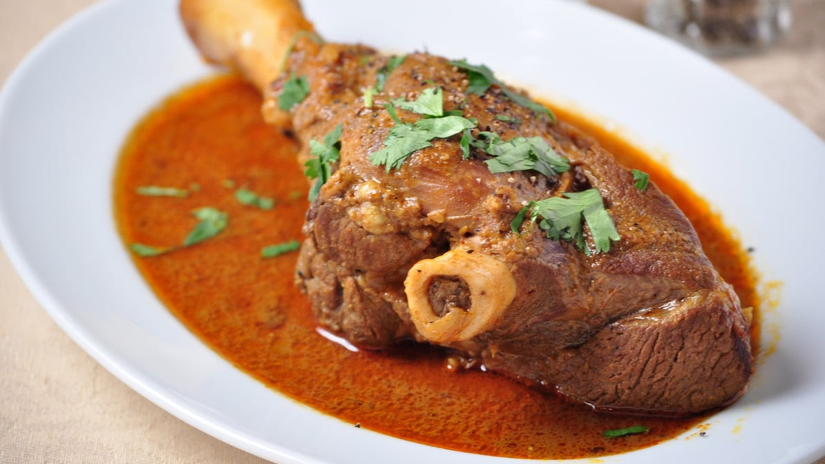 Naan n curry by null