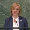 英トラス首相 国連総会で演説 “ロシアや中国と対決姿勢強化”