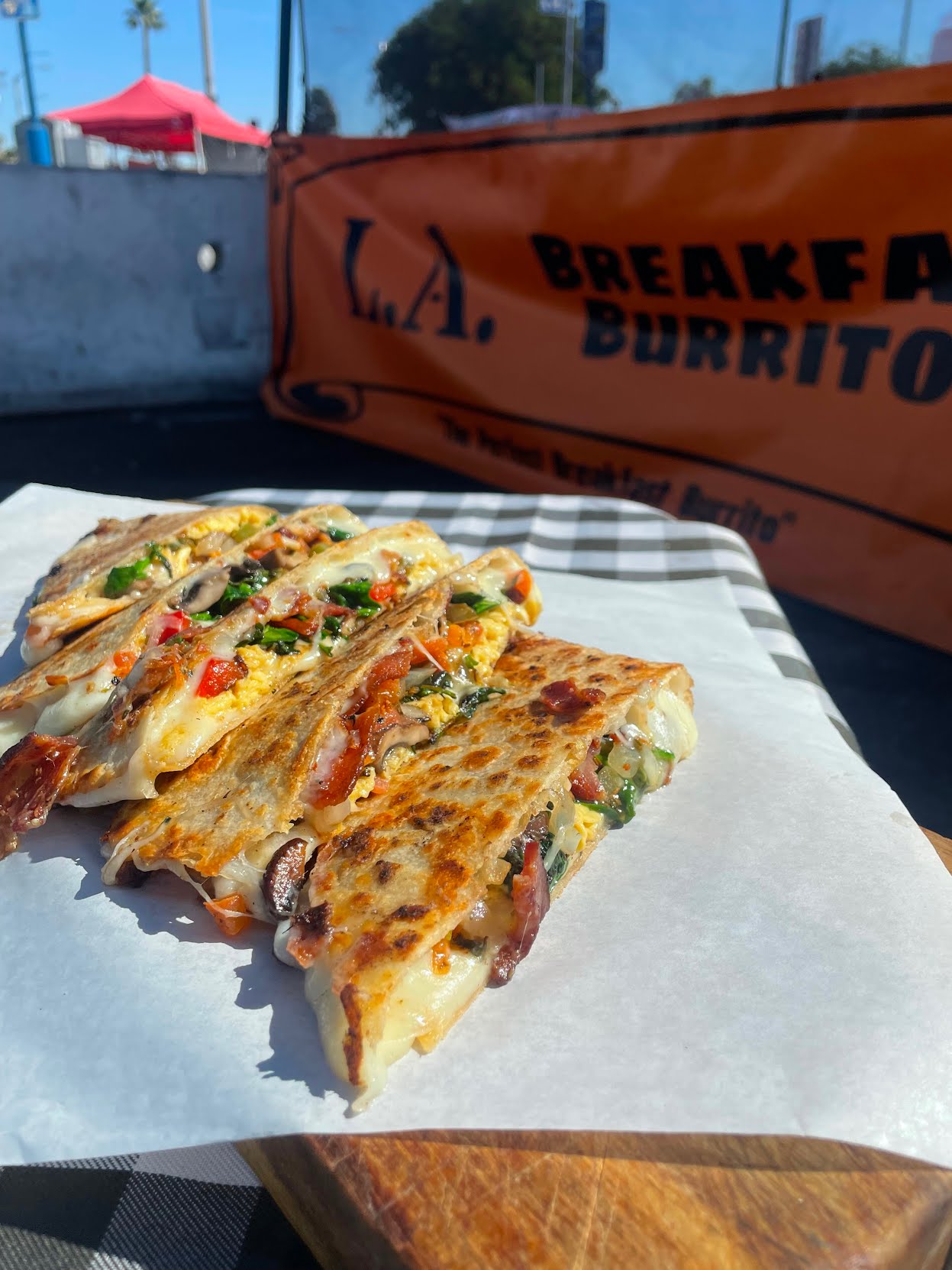 LA BREAKFAST BURRITOS by null
