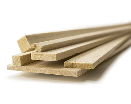 Express Hobbies Balsa Strips 1 6 X 3 16 X 36 In Pointy