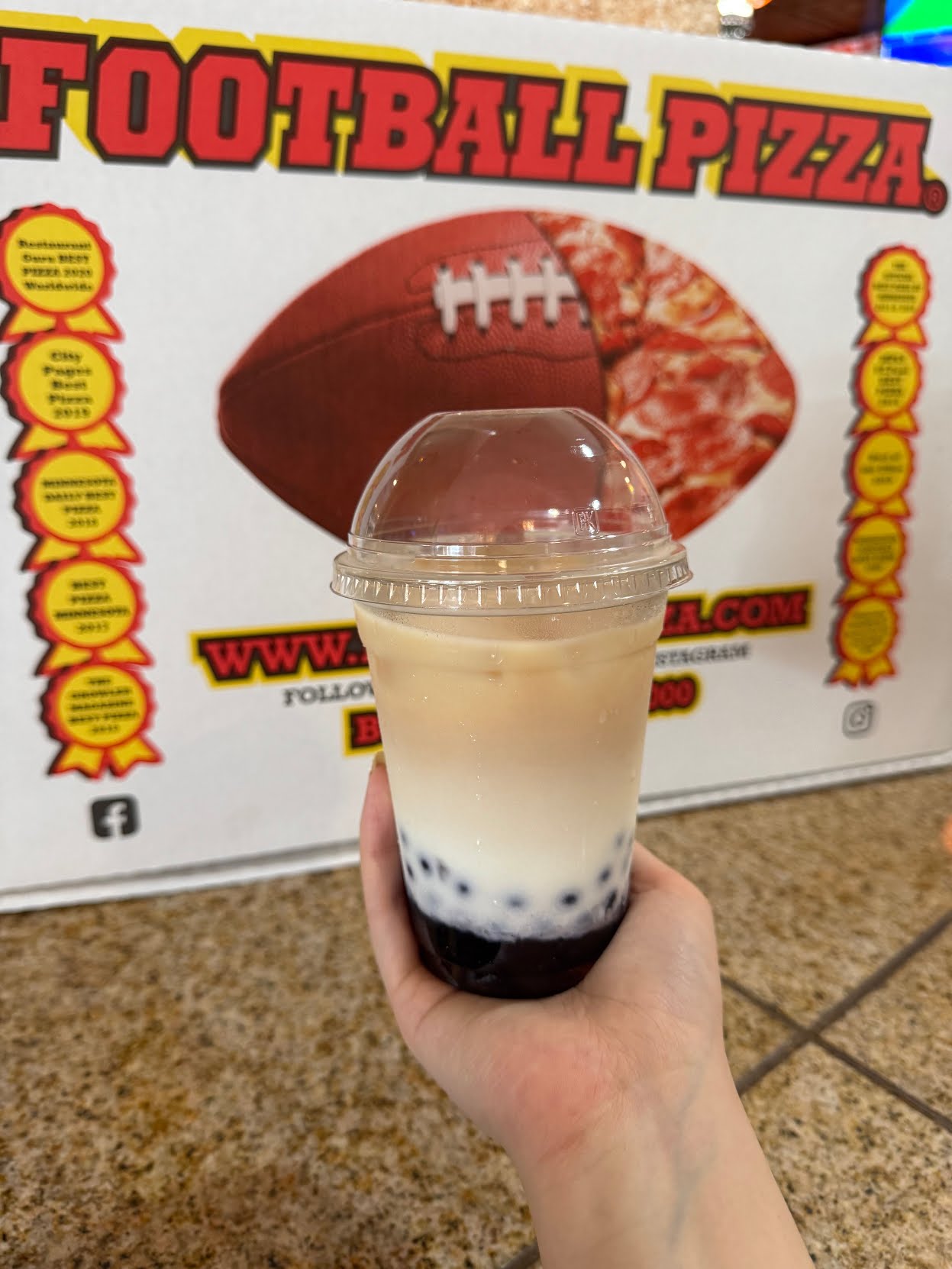 Football Pizza by null