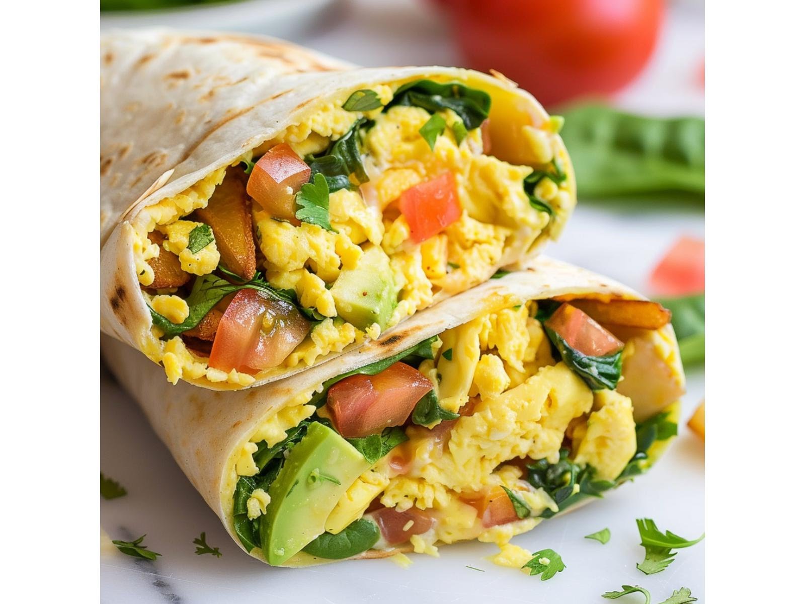 Breakfast Burrito by null