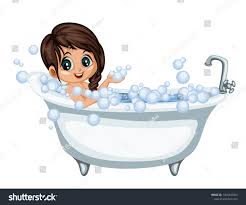 bath child girl|Photo of Adorable Girl Taking a Bath · Free Stock Photo