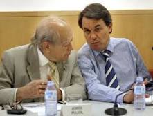 Artur Mas con Jordi Pujol (CDC)