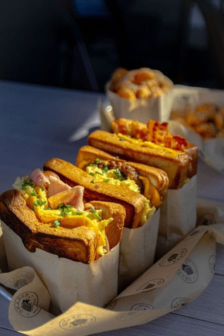 Grater Grilled Cheese by null
