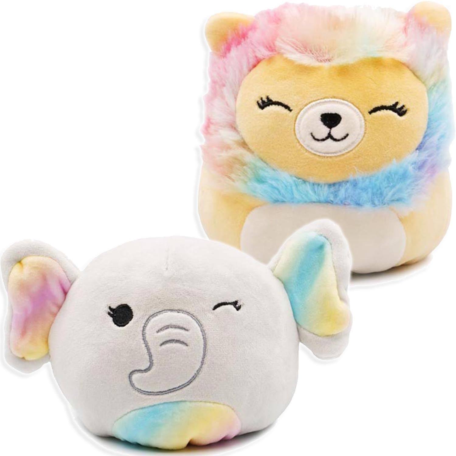 Squishmallows Flip-A-Mallows 12-Inch Mint Ice Cream and Toasted Cinnamon  Roll Plush - Add Maya and Chanel to Your Squad, Ultrasoft Stuffed Animal