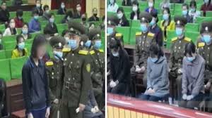 Korean schoolgirls naked|Video appears to show North Korean teens being punished in front of crowd.  Hear why | CNN