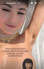 giorgia soleri nude|Giorgia Soleri, topless a Stromboli. Le foto fanno impazzire i fan: «Il  vulcano sei tu»
