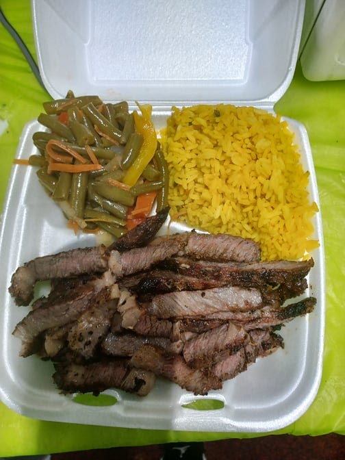 Falla The Smoke Jamaican Food by null