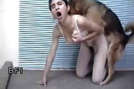 Animal extreme sex porn pretty blonde teen fucked black dog on sofa jpg x Teen fucks her dog