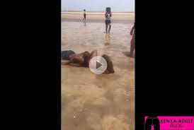 Fully nude babe at the beach has a nice pussy nudism porn at thisvid tube jpg x Beach pussy