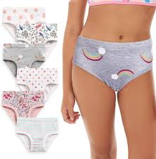  little girl panties|6 Pack Little Girls' 100% Cotton Underwear Toddler Cute panties Soft Kids  Briefs | eBay