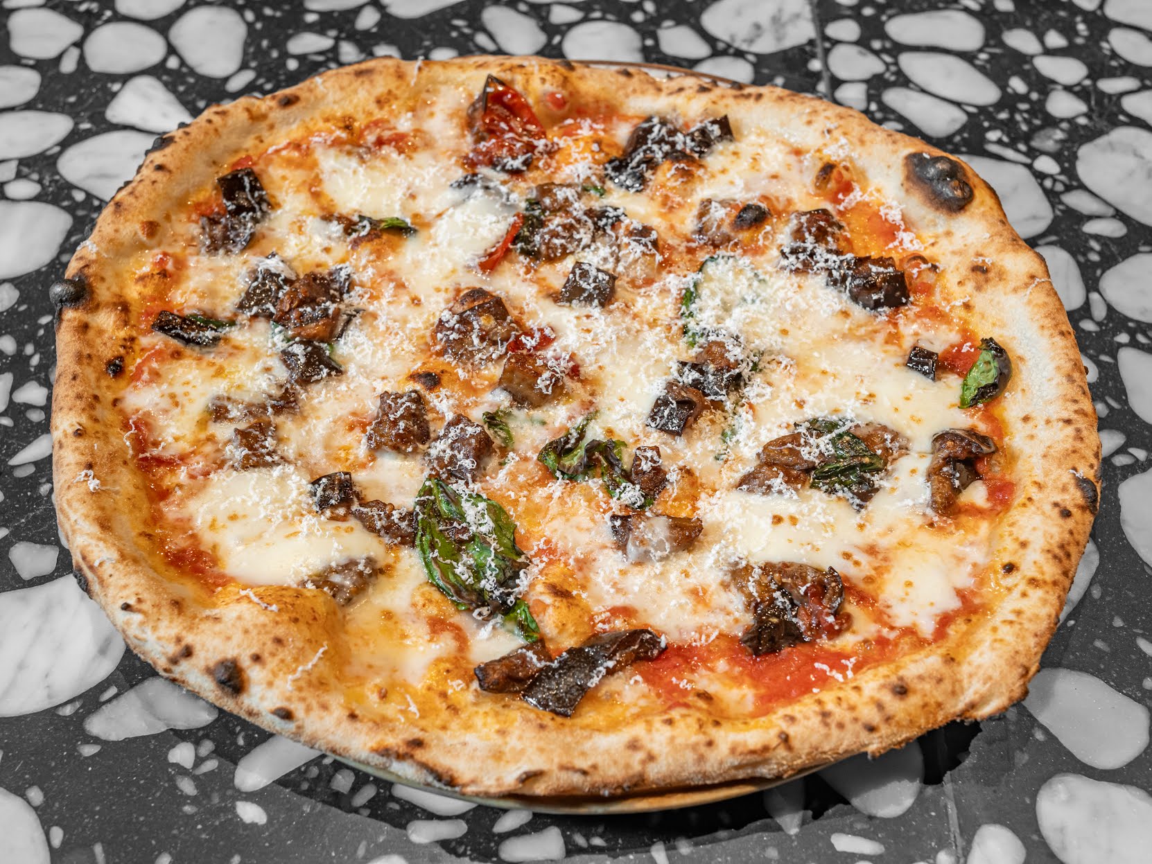 Moody Tongue Pizza by null