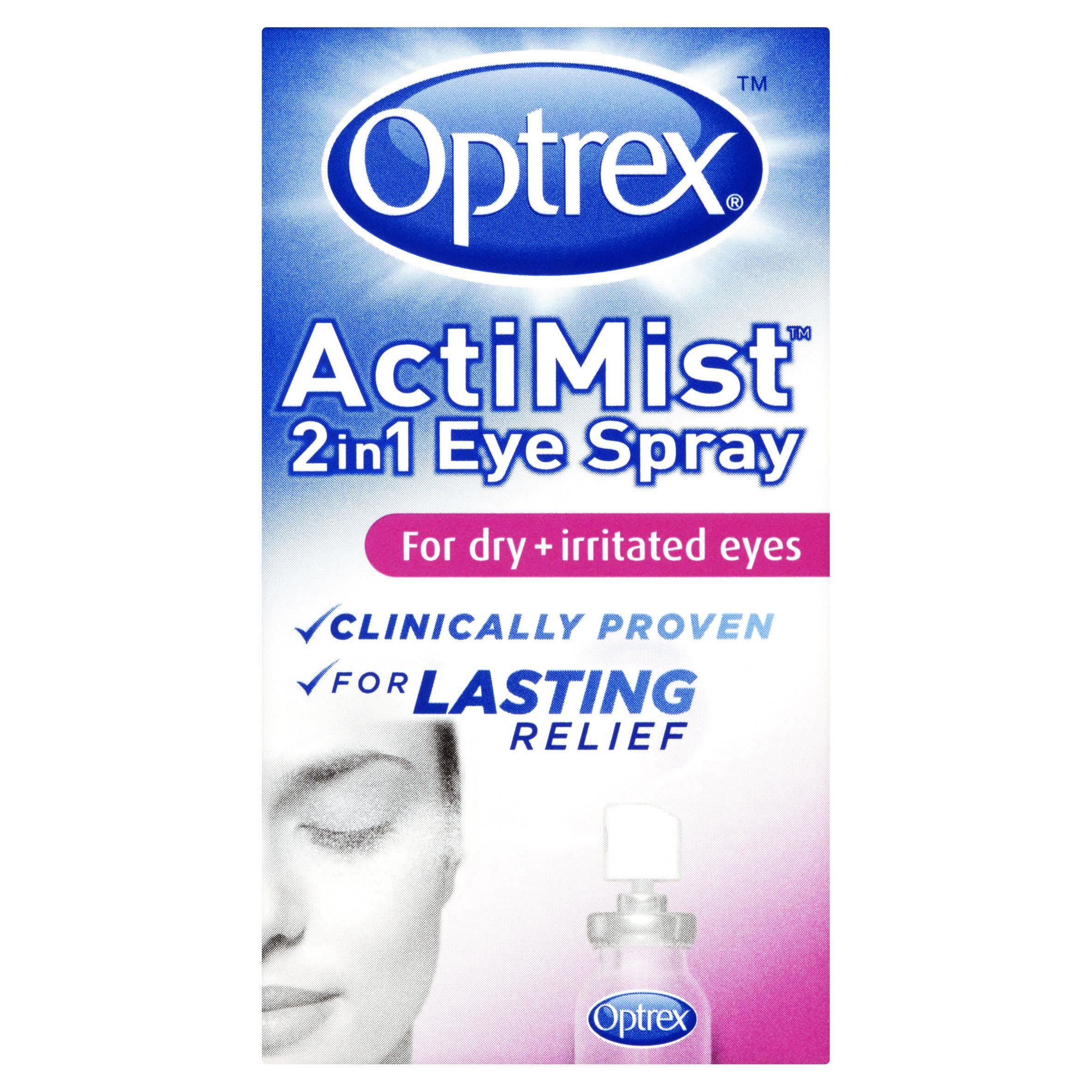 Spooner's CarePlus Pharmacy - Optrex ActiMist Dry & Irritated Eye Spray  10ml | Pointy