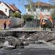 Sinkhole swallows three lanes on busy Caulfield road 