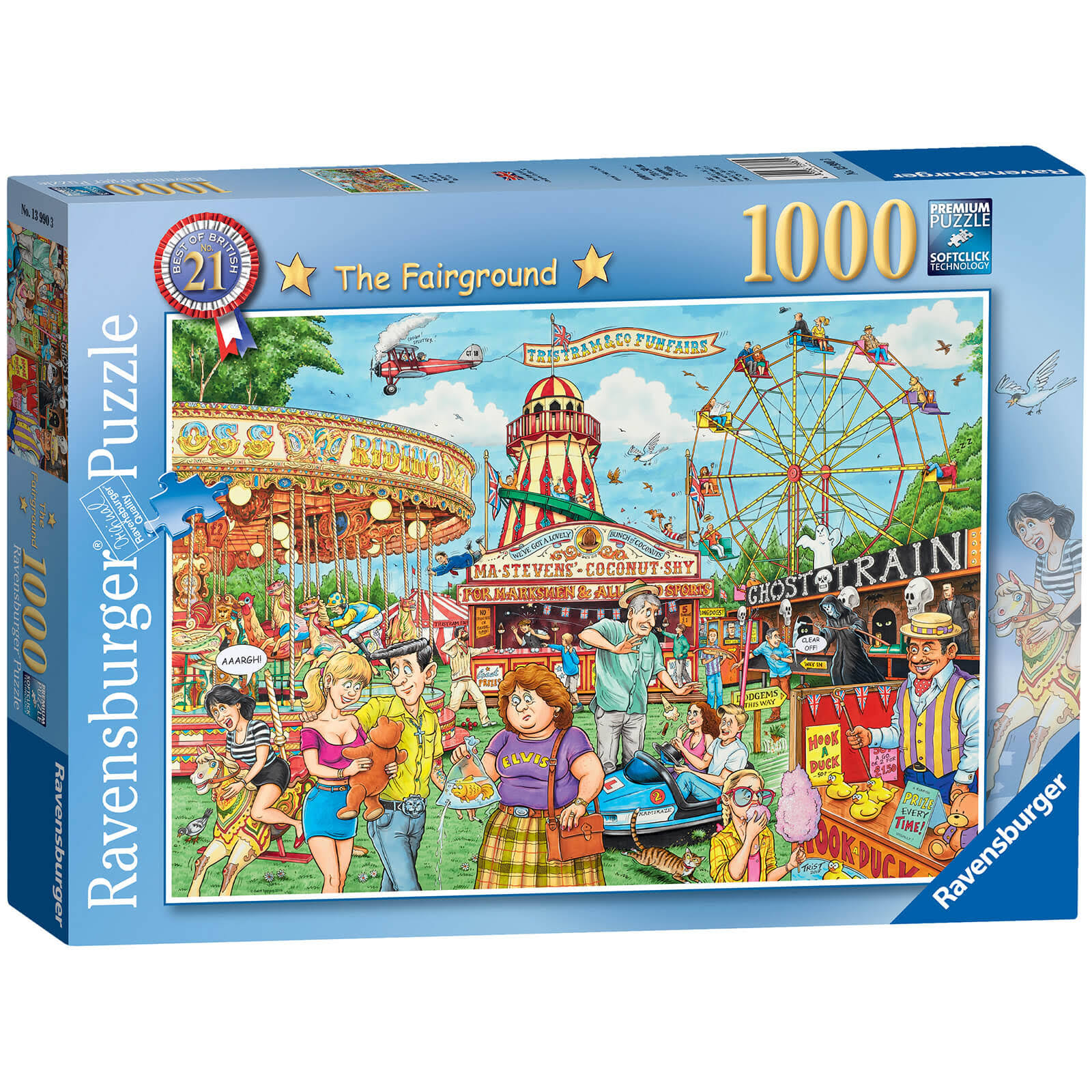 Toys Ravensburger Happy Days at Work No.15 The Fireman 500pc Jigsaw Puzzle Jigsaw Puzzles