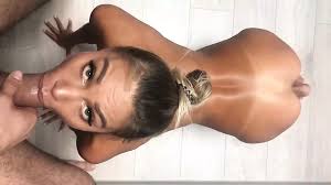Naughty monika fox pov blowjob with cum on the beach jpg x Monika fox pov