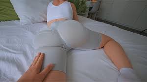 Extremely wet pussy cum with squirt in leggings jpg x Wet leggings