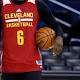 The Latest on Game 1 of the NBA Finals Thursday night (all times local): 