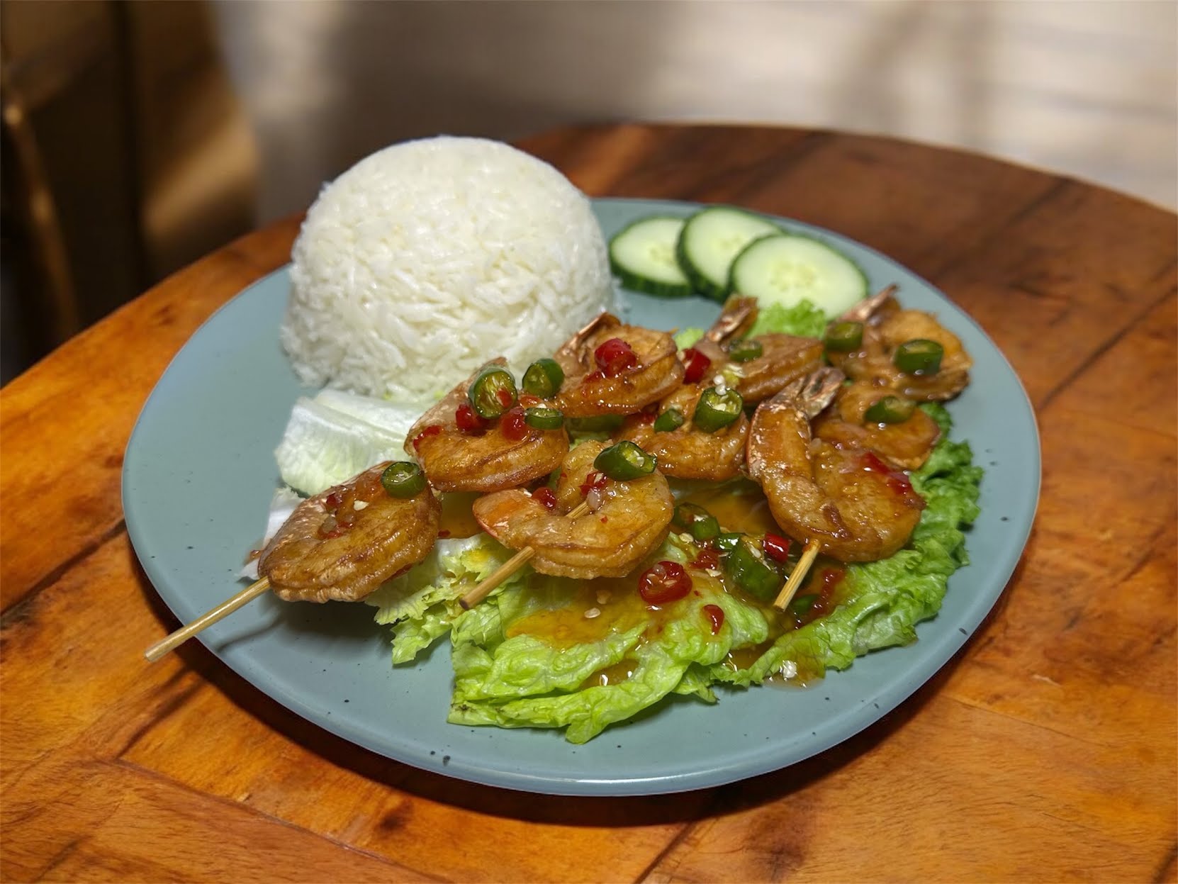 3 Sauces Hainak Chicken Rice 海南鸡饭 by null