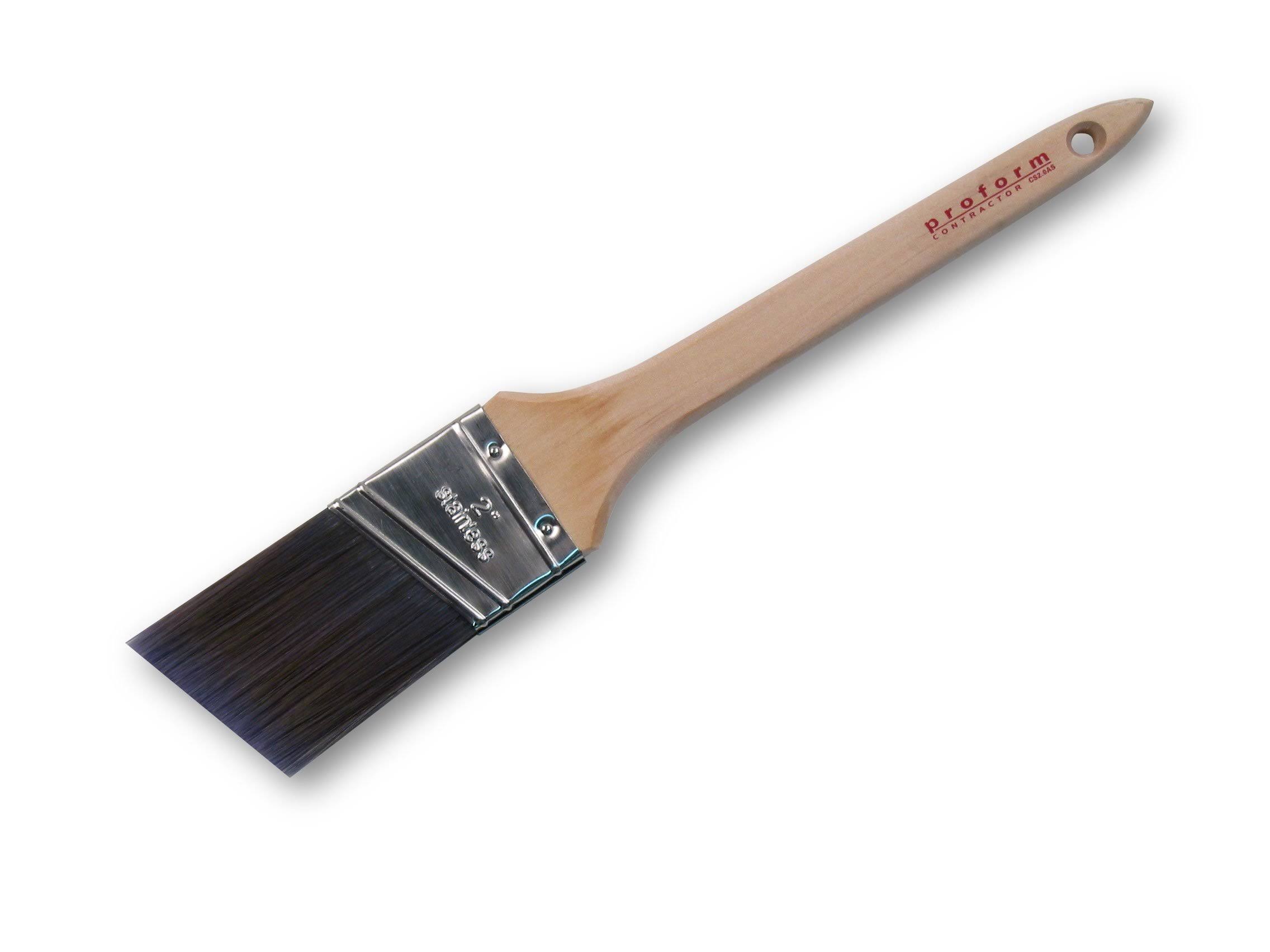 Pro Form Contractor Angle Sash Paint Brush - 2"