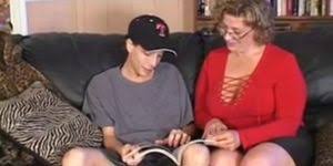 Mature woman pleasured young man jpg x Woman young guy