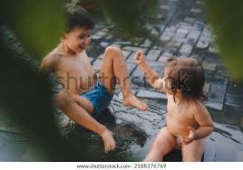 Child nude|Nude Child with Dove Greeting Card by Leon Bazile Perrault