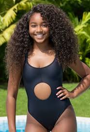 little  ebony in tight bikini |Ebony Teen Bikini Pictures | Freepik
