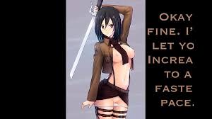 Mikasa ackerman joi hentai jpg x Mikasa ackerman joi hentai