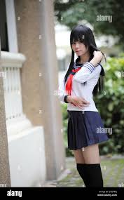 schoolgirl idol|セーラー服、似合う❔すき❔ ⁡ ⁡ #いいね返し#アイドル#f4f#followme #偶像  #Japanese#Chinese#ハーフ#miao#03#JD#自撮り #idol #撮影会#撮影#制服#JK#セーラー#セーラー服#ポニーテール#学校#school#学校撮影会