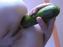 Riding a inch cucumber up the ass jpg x Cucumber in ass