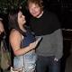 Ed Sheeran is mobbed by a flurry of screaming fans as he emerges from ... 