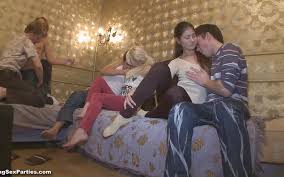Lusty teenage cum gazzlers enjoy a hardcore sex party in the dorm room megapornx jpg x Teen dorm college party