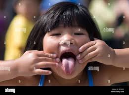 tongue girl|の画像・写真（無料トライアル） | Bigstock