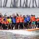 66 surfers in California set record for most people riding board at once 
