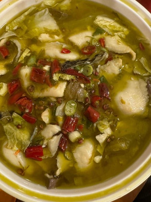 Nai Brother Chinese Sauerkraut Fish by null