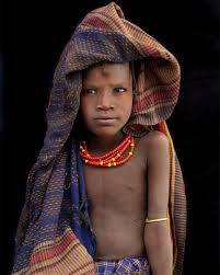 young tribe girl|Africa, Ethiopia, Southern Omo Valley, Nyangatom Tribe. A young Nyangton  girl with her calabash standing in front of her hut Stock Photo - Alamy
