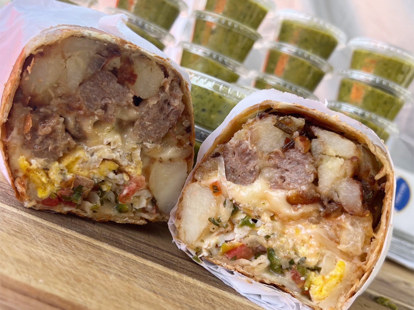 LA BREAKFAST BURRITOS by null