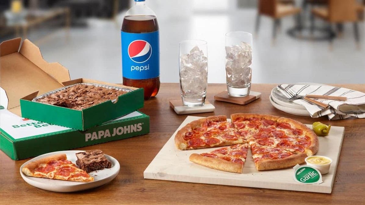 Papa Johns Pizza by null