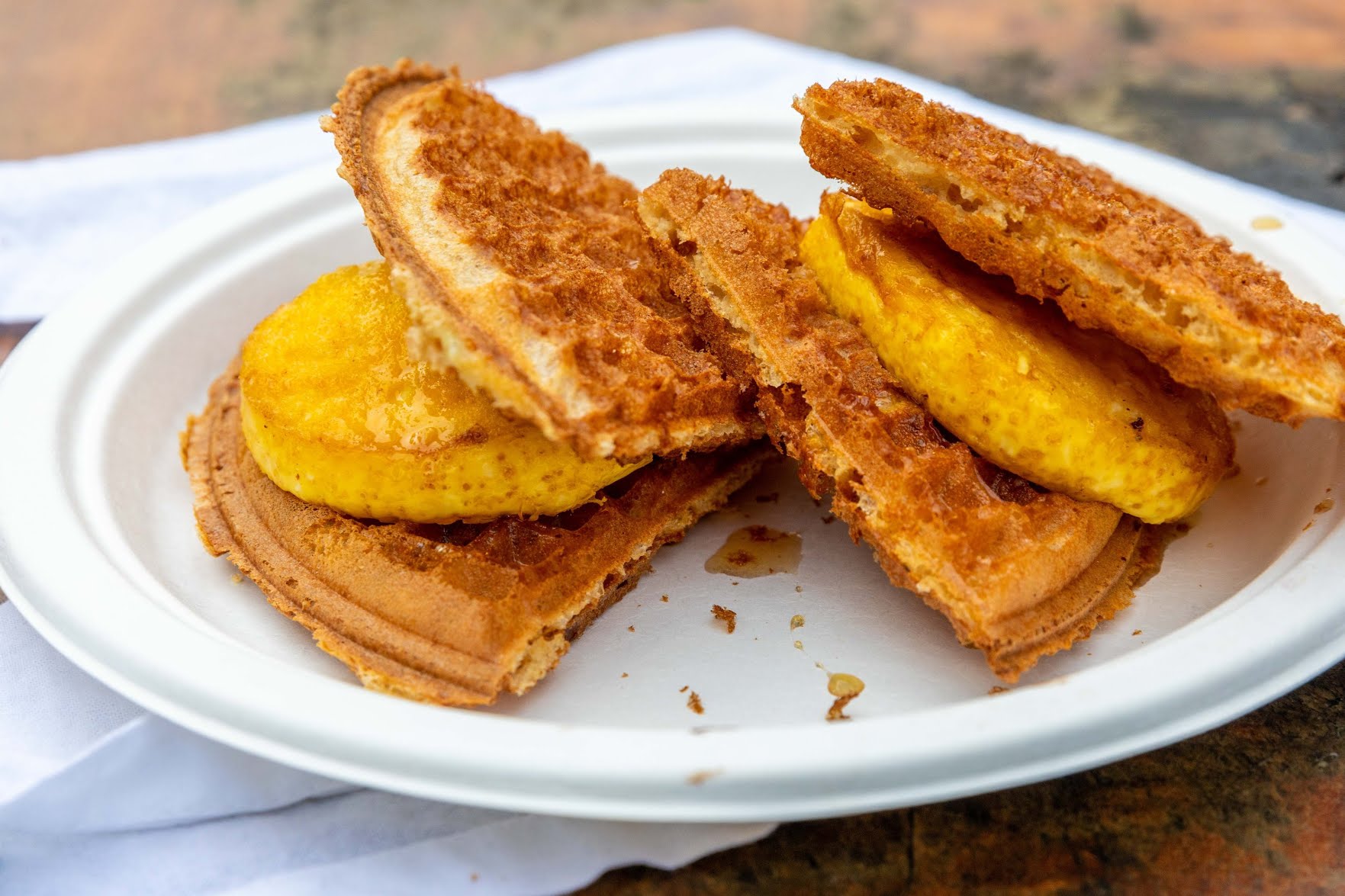 Smaaken Waffle Sandwiches by null