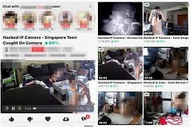 Stolen footage from hacked jpg x Korean hacked webcam