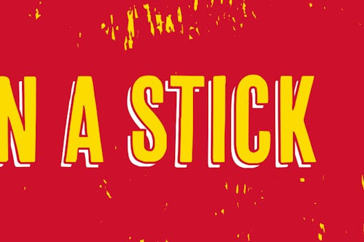 Hot Dog on a Stick by null