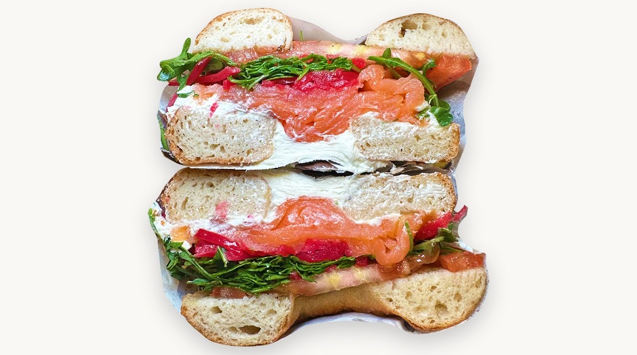 Modern Bread and Bagel by null