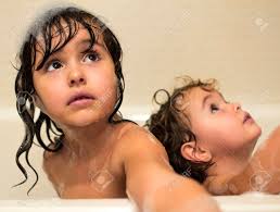 bath child girl|Little Girl Washing Image & Photo (Free Trial) | Bigstock