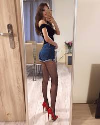 Porn image of high heels muscular perfect body tall long legs squatting stockings created jpg x Long legs high