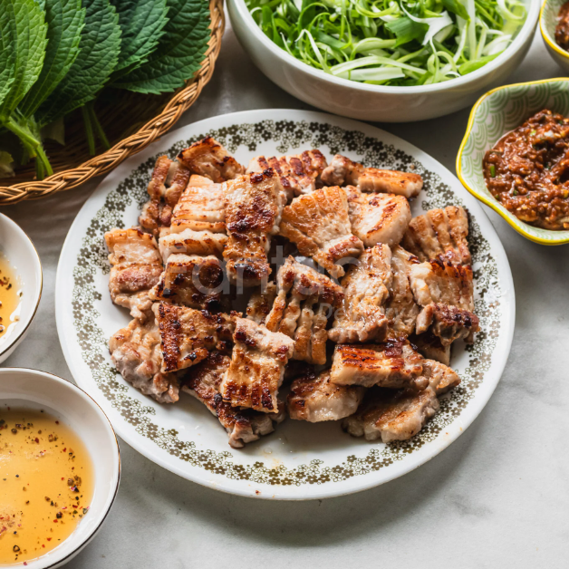 Hae-Nam Kalbi & Calamari by null