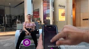 Remote control vibrator in public place restaurant jpg x Remote vibrator in public